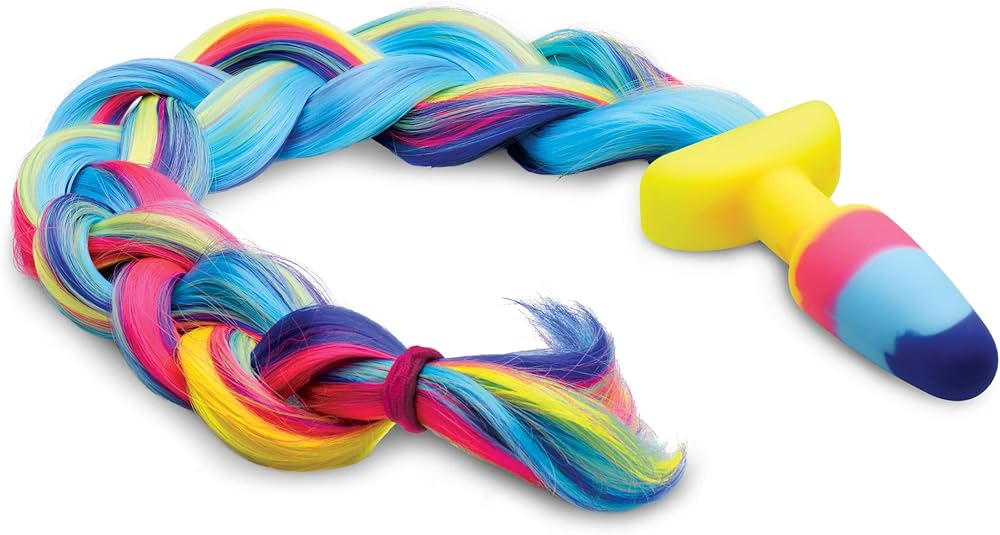 Plug Anal | Cola Unicornio Arcoíris