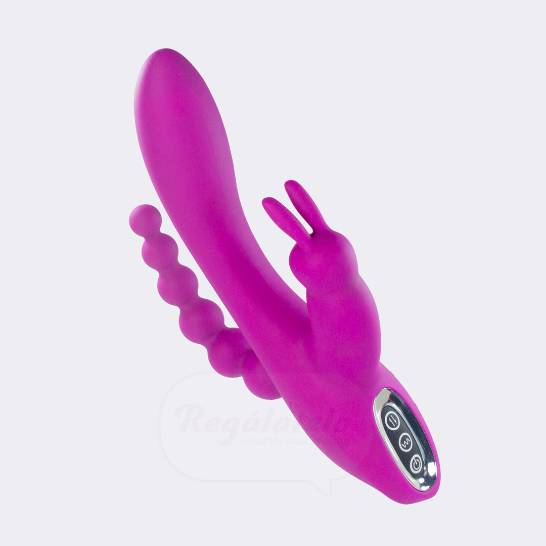 Conejito de triple estimulación