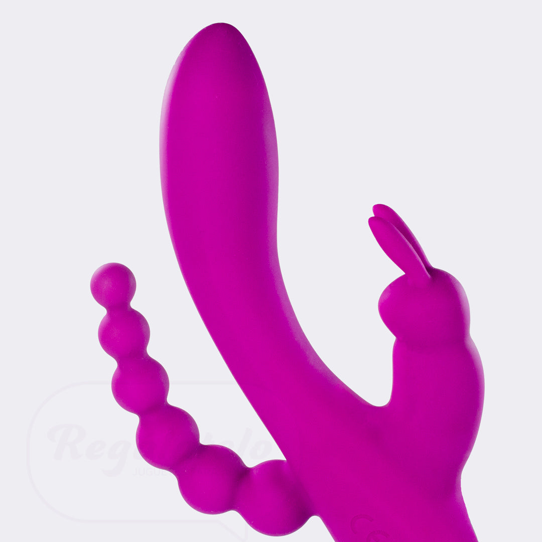 Conejito de triple estimulación