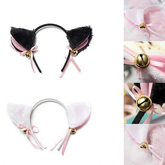 Diadema con Orejas de Gato
