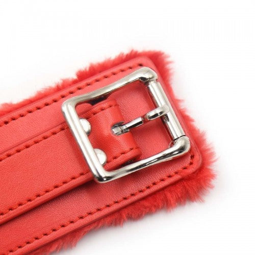 collar de cuero sintetico