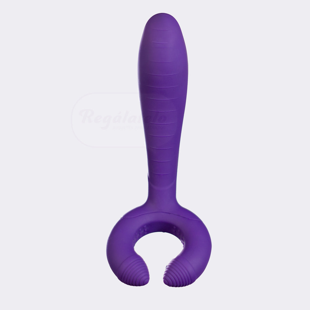 Dildo Vibrador con Pinza
