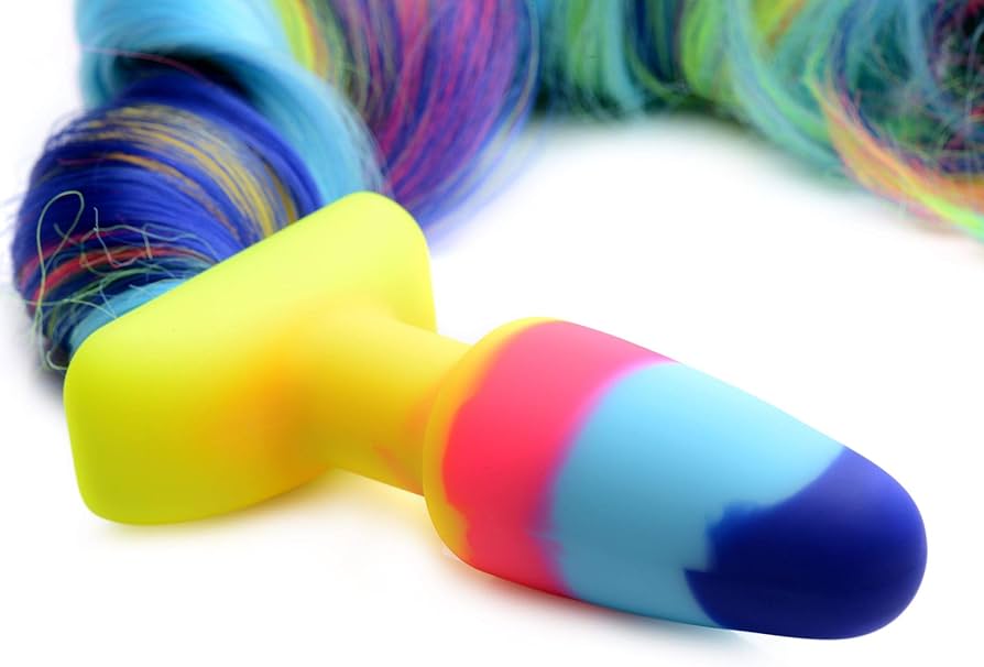 Plug Anal | Cola Unicornio Arcoíris