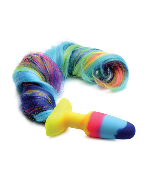 Plug Anal | Cola Unicornio Arcoíris