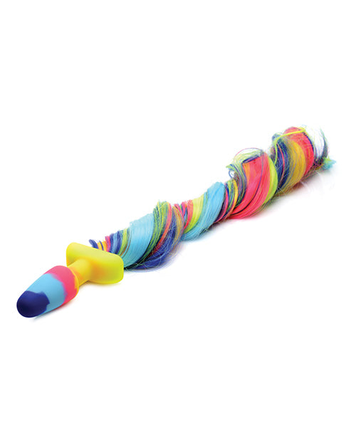 Plug Anal | Cola Unicornio Arcoíris