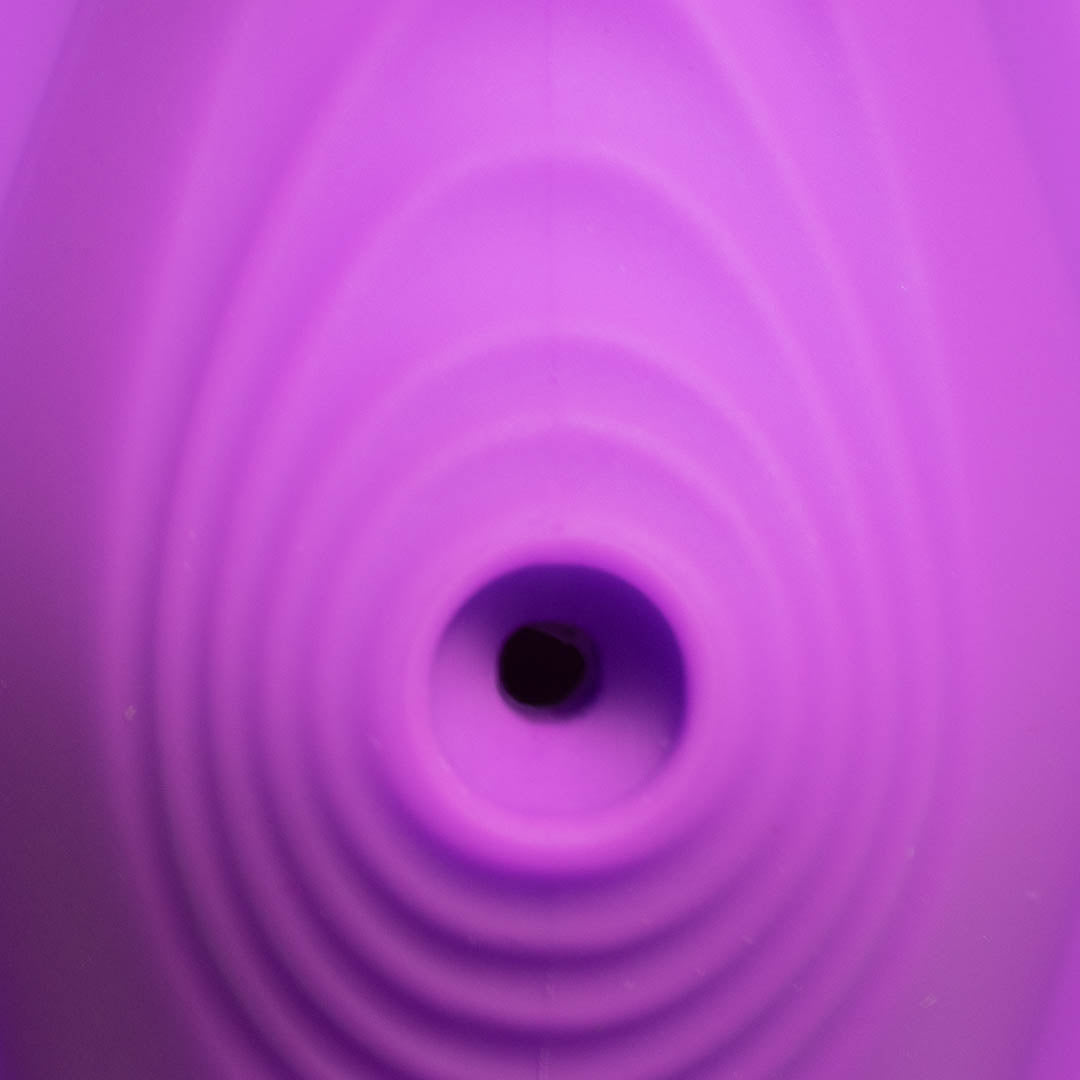 succionador de clitoris morado