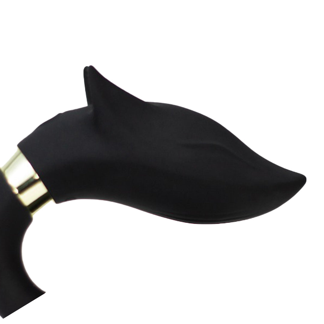 Black Foxy | Vibrador dual con control