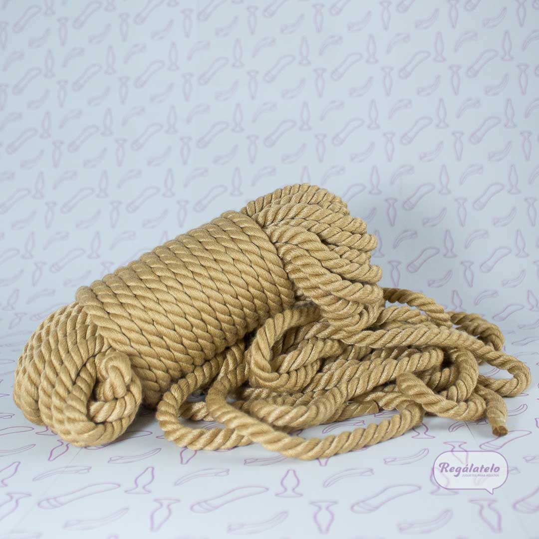 cuerda de algodón para bondage y sadomasoquismo