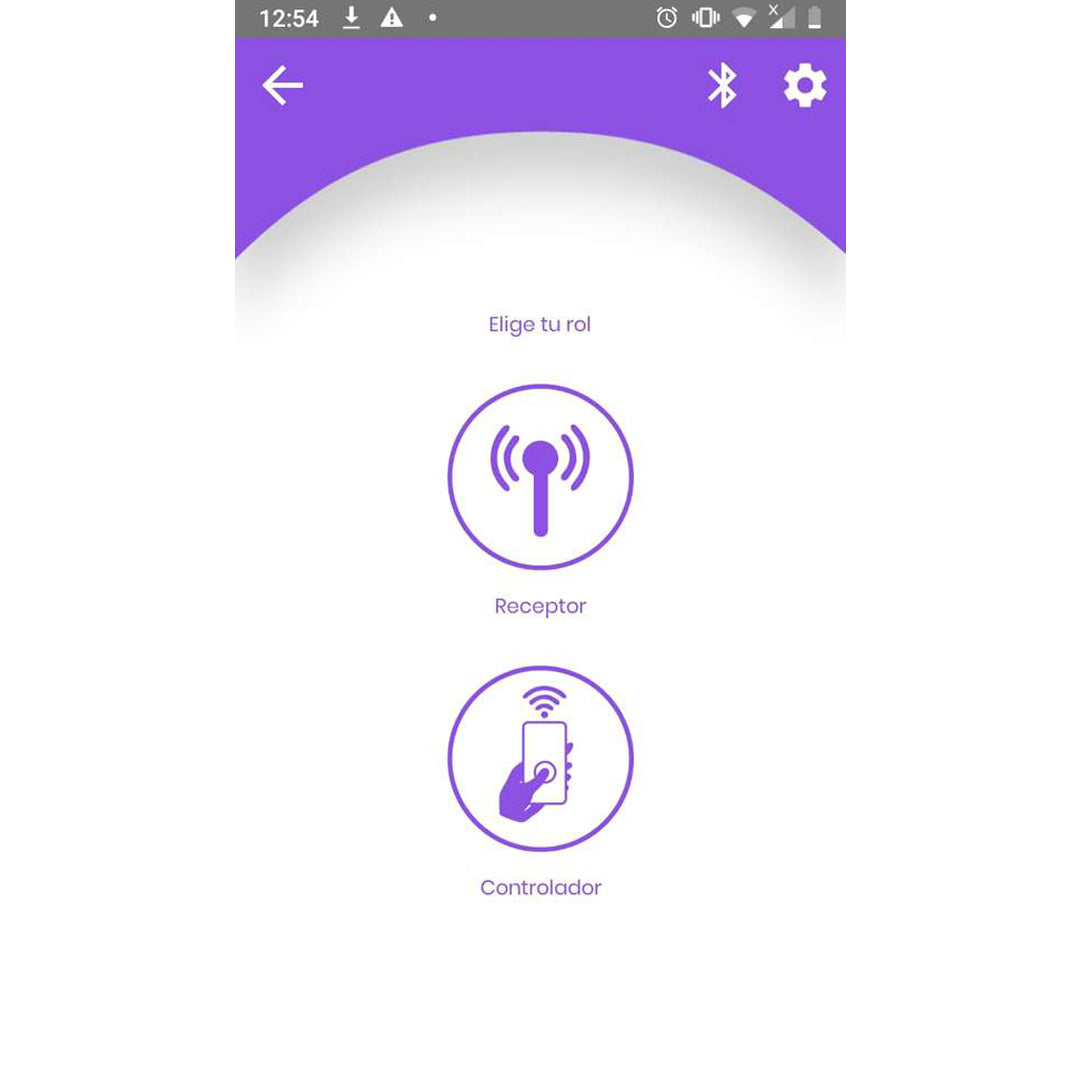 Ballena Vibradora con APP Android