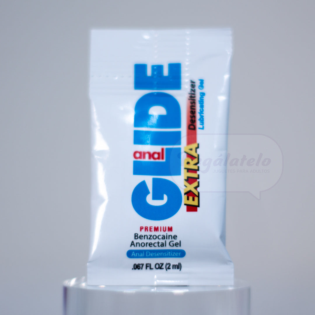 Glide | Lubricante desensibilizante anal en sachet
