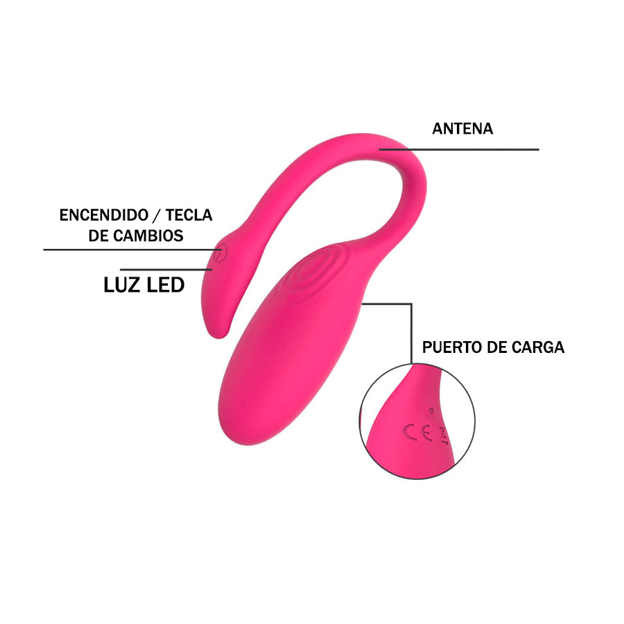 Vibrador Magic Flamingo APP