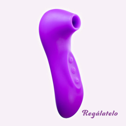 Succionador de clítoris Boki de silicona grado médico sumergible vista frontal diseño ergonómico