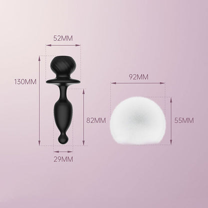 Plug Anal Vibrador Magic Bunny