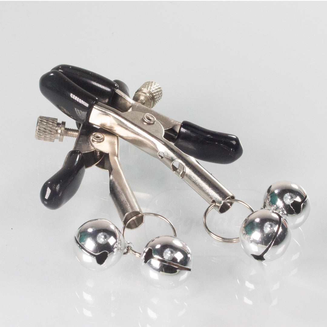 pinzas para pezones cascabel