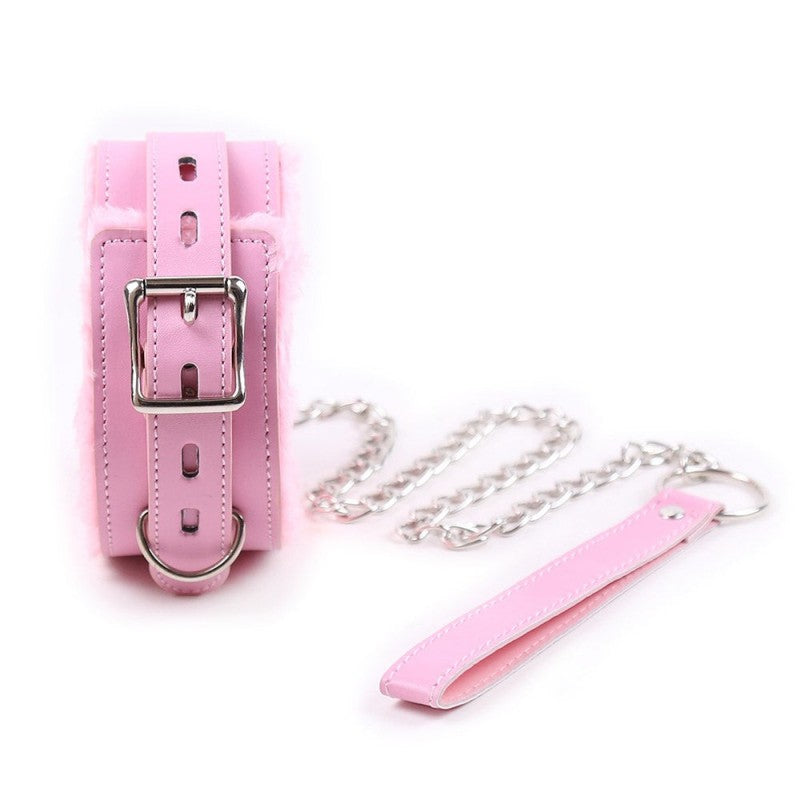 collar de cuero