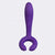 Dildo Vibrador con Pinza