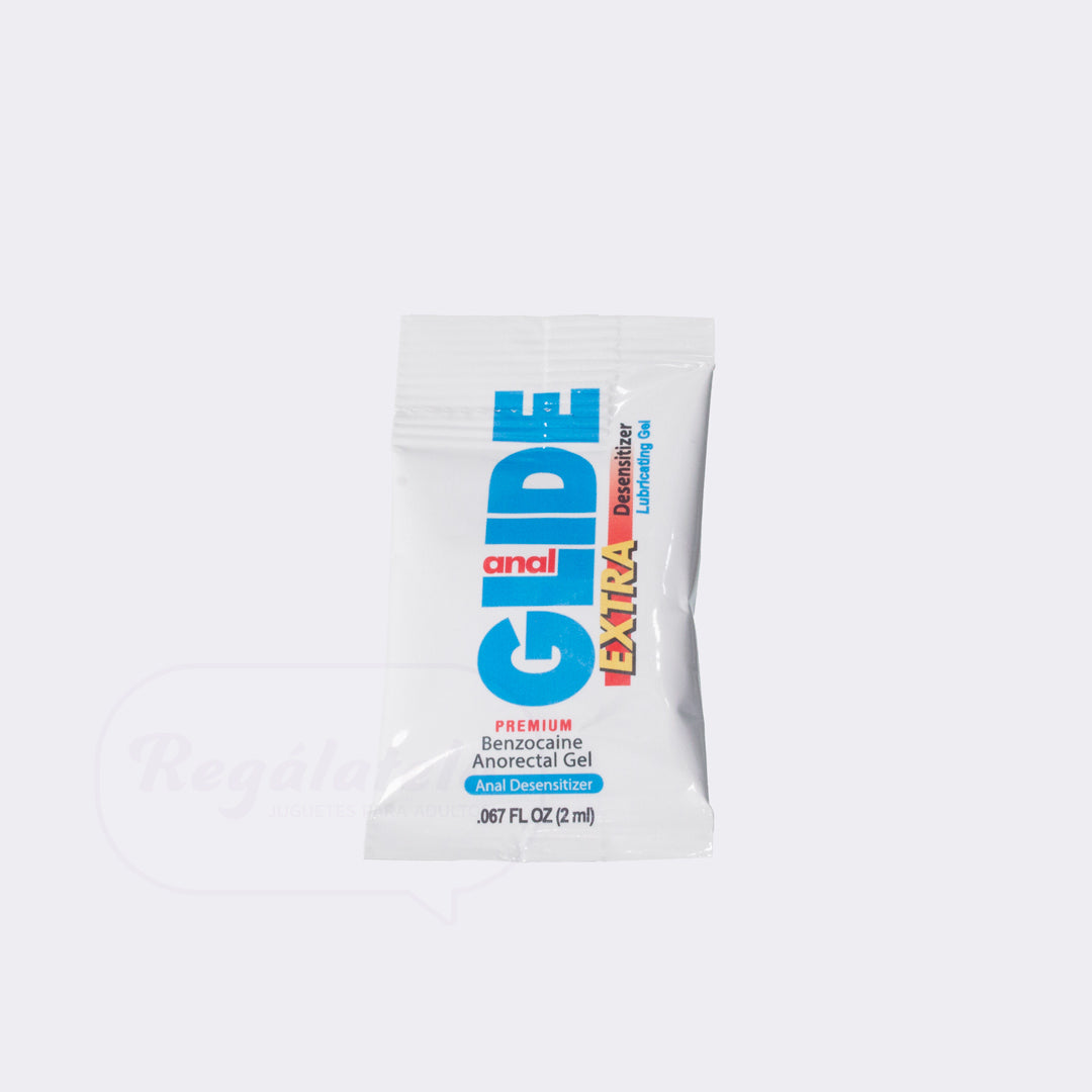 Glide | Lubricante desensibilizante anal en sachet