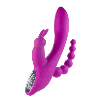 Dildo Conejito Triple Estimulación