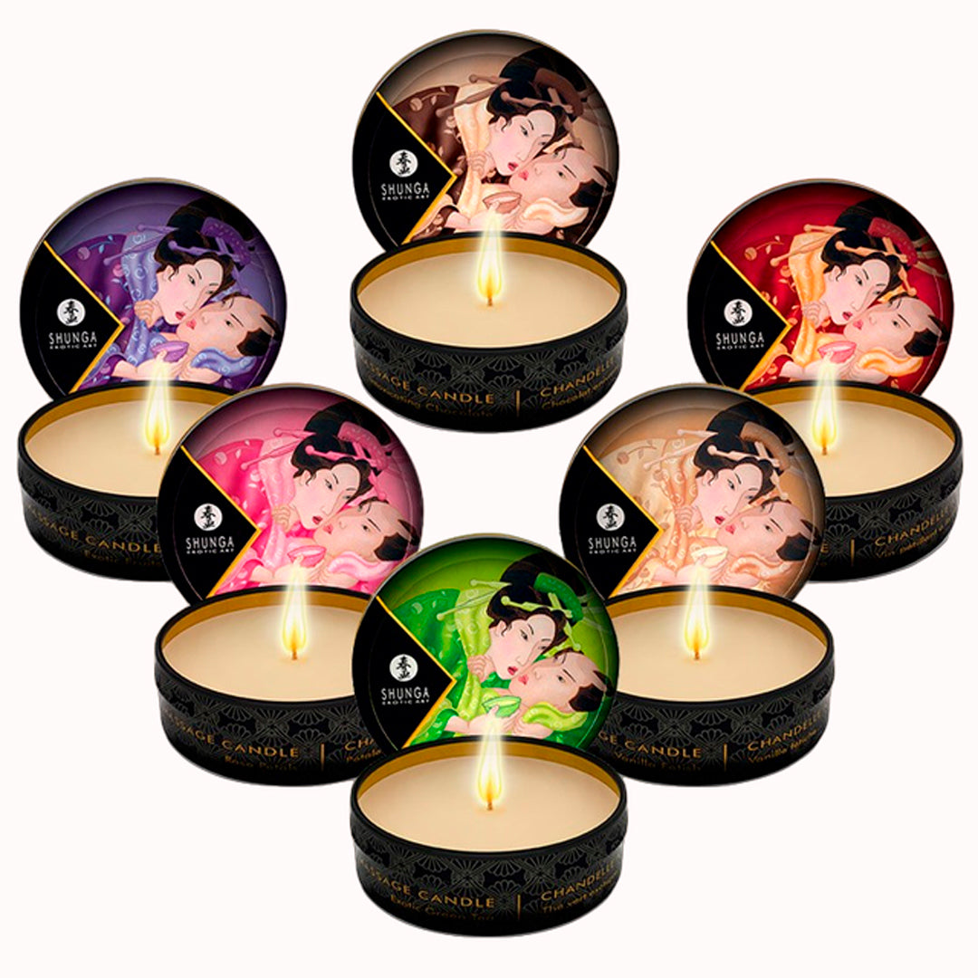 velas para masajes