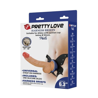 Wells Arnés Strap On con Dildo Incluido