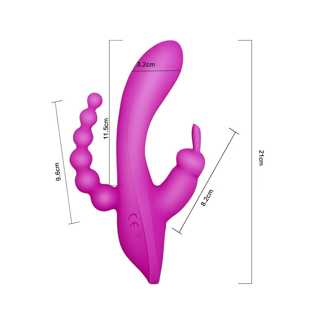 vibrador triple estimulacion medidas