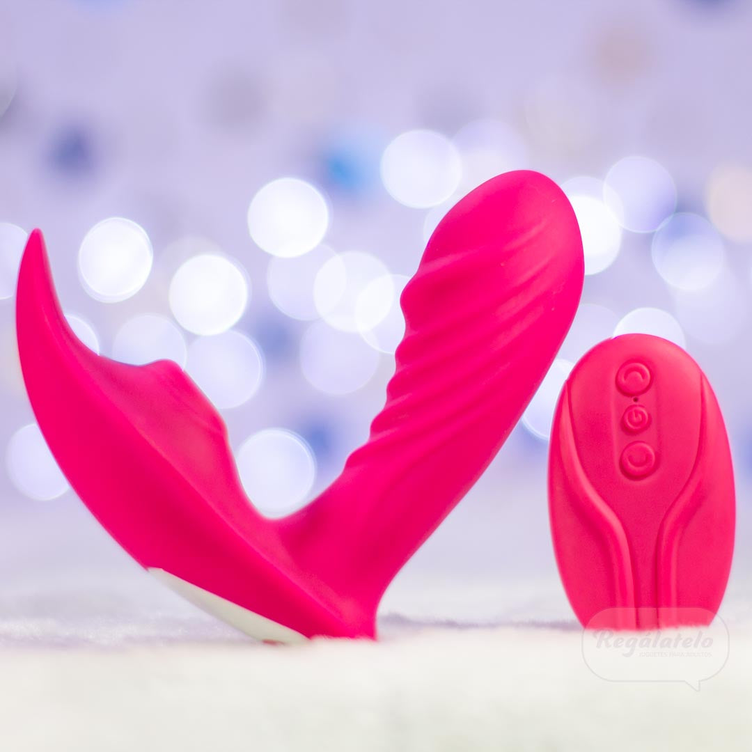 Vibrador dual con contro